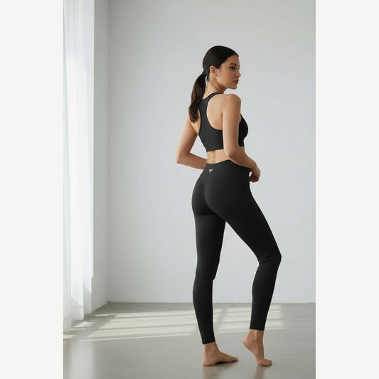 Vexora Contour Black Leggings (L)