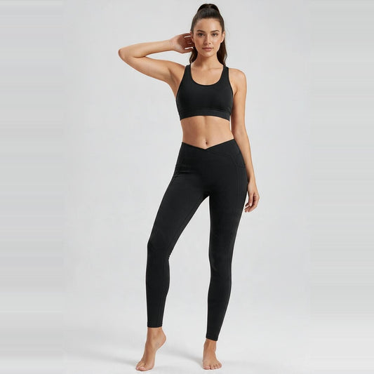 Vexora Contour Black Leggings (L)