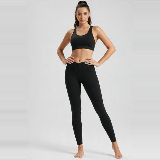 Vexora Contour Black Leggings (M)