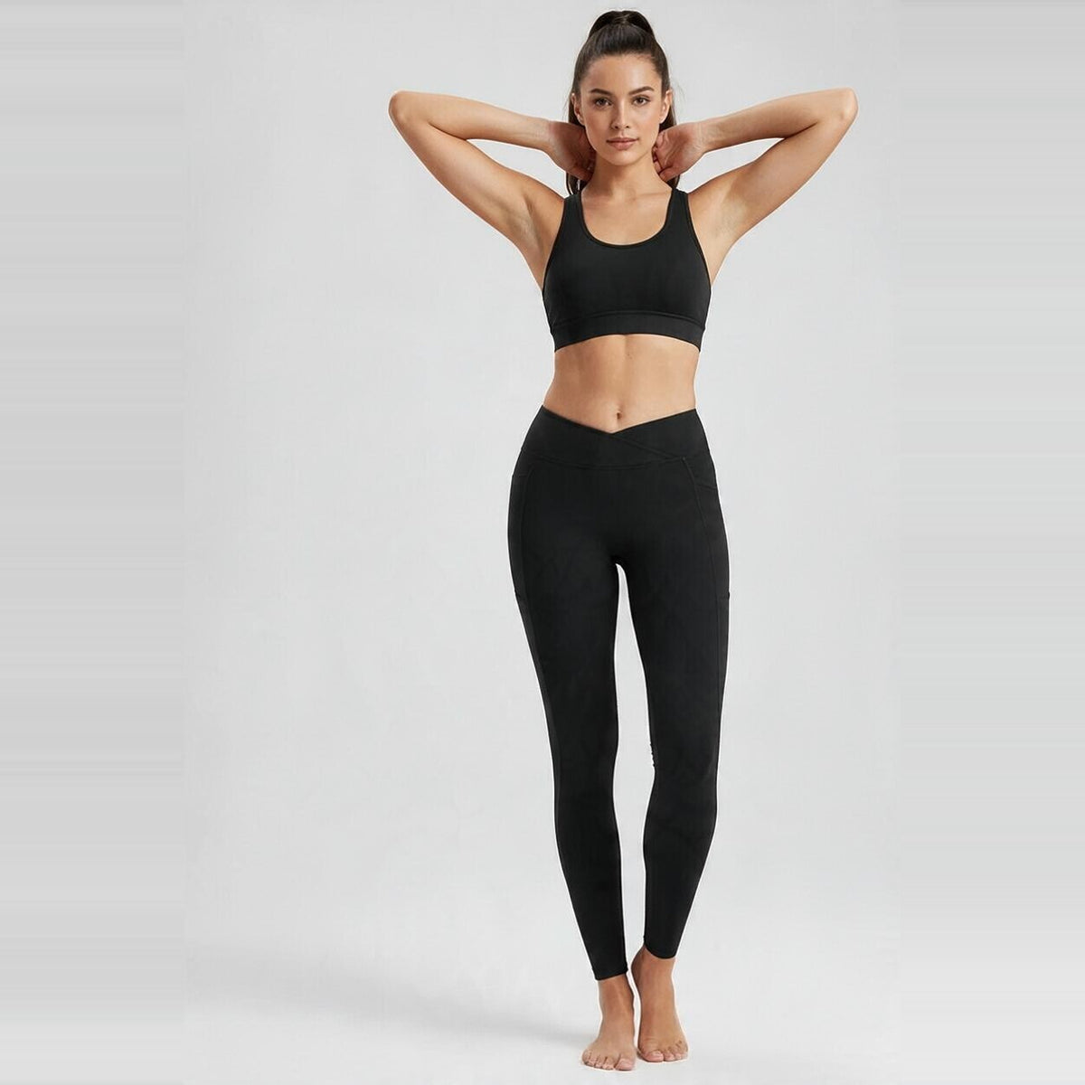 Vexora Contour Black Leggings (XL)