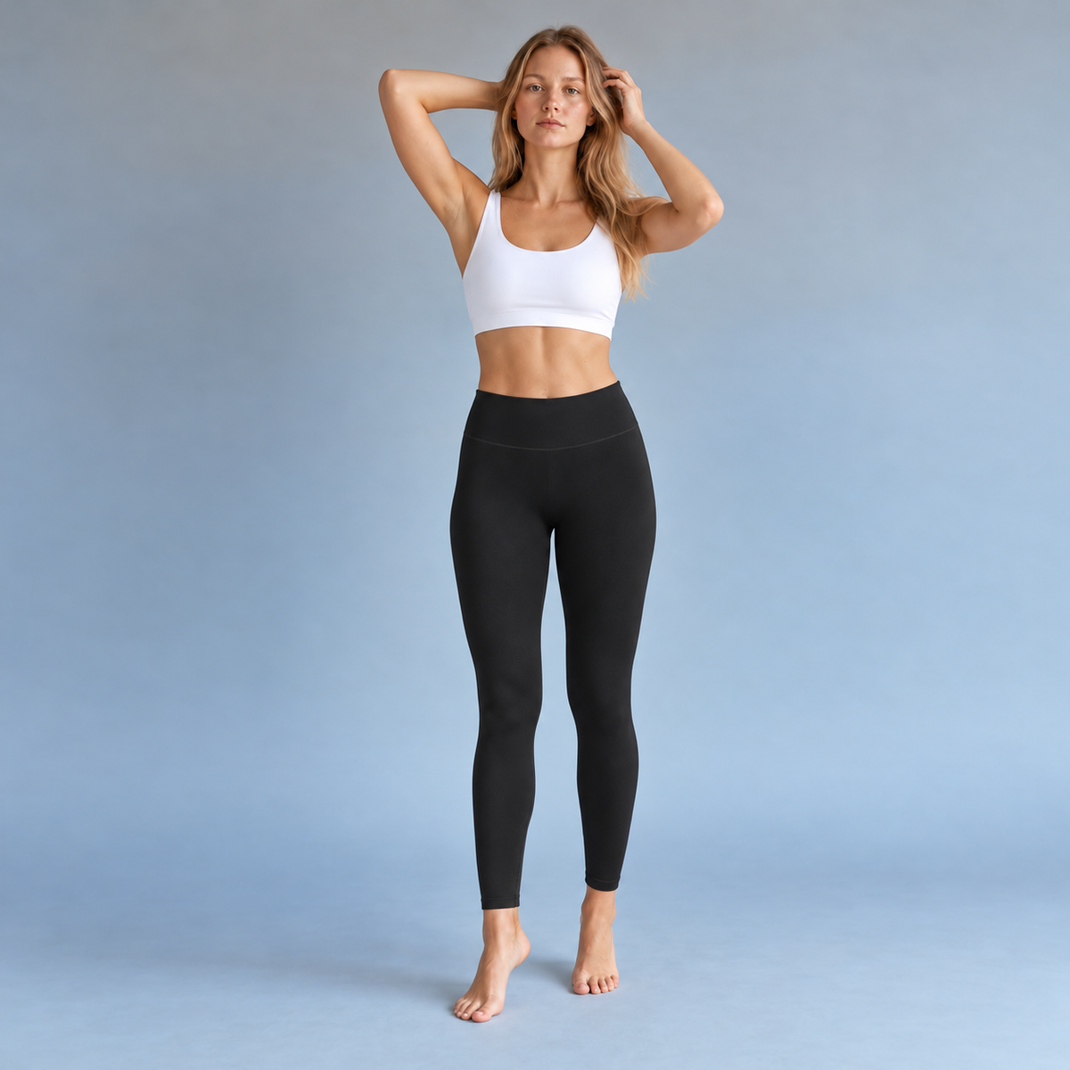 Vexora Form Black Leggings - (XL)