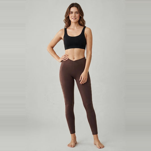 Vexora Contour Brown Leggings (XL)